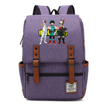 Animation My Hero College Prints Schoolbags For Young Students And Classic Backpacks With Belt Buckles For Men And Women.