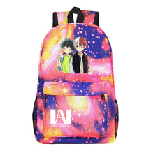 Anime My Heroes Academy Printed Youth Student Backpack Men's And Women's Leisure Backpack