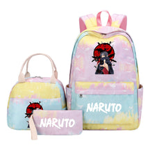 Naruto Girls School Bag Lunch Bag Three Piece Set Backpack Set