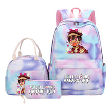 Teenage Student Girl Backpack Lunch Bag Three Piece Set Backpack Set