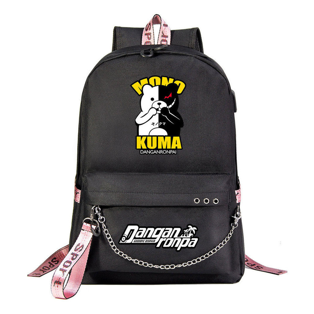 Usb Youth Student Backpack For Men And Women's Leisure Travel Backpack