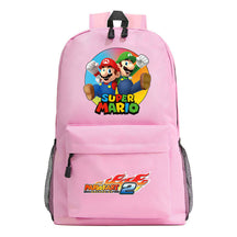 Super Mario Starry Sky Student Backpack For Men And Women's Leisure Travel Backpack