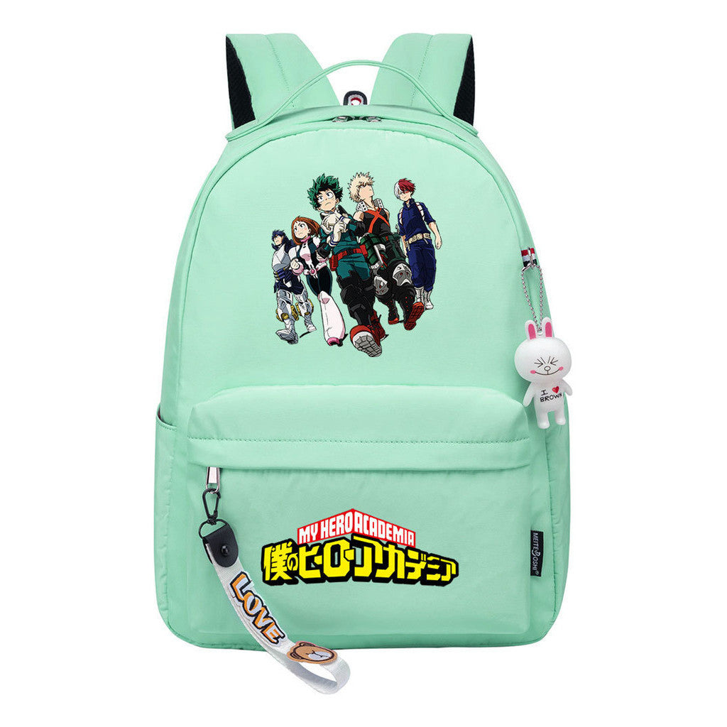 Cartoon Fashion Print Teen School Bag For Boys And Women Casual Bag For Girls Backpack
