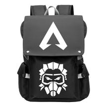 Apex Hero Print Usb Charging Cap Head Style Student School Bag Casual Backpack