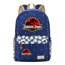 Jurassic Park Dinosaur Printed Student Backpack Leisure Backpack