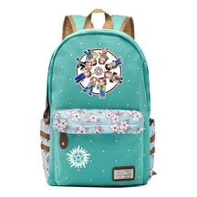 Evil Power Printed Student School Bag Fashion Casual Backpack