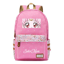 Anime Surrounding Beauty Girl Warrior Youth Student School Bag Fragmented Flower Boy's And Girl's Leisure Backpack