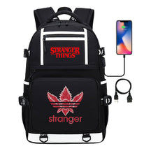 Printed Usb Youth Student Backpack For Men And Women's Leisure Travel Backpack