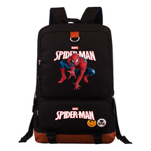 Superhero Printed Student Backpack, Travel Bag, Men's And Women's Backpack