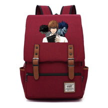 Manga Death Note Youth Student School Bag Men's And Women's Leisure Belt Buckle Backpack