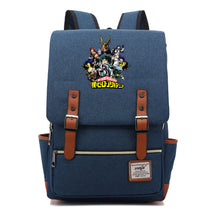 Anime My Heroes Academy Printed Student School Bag For Men And Women Leisure Belt Buckle Classic Backpack