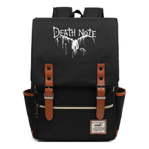 Manga Death Note Youth Student School Bag Men's And Women's Leisure Belt Buckle Backpack