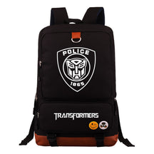Cartoon Anime Transformation Mecha Student Backpack, Men's And Women's Backpack, Travel Bag