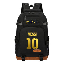 Hot Stamping Sports Football Star Printed Student Backpack For Men And Women's Backpacks