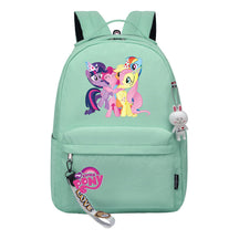Cartoon Pony Unicorn Printed Youth Student School Bag Men's And Women's Leisure Bag Women's Backpack