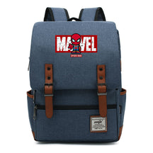 Superhero Printed Youth Student Backpack For Men And Women's Casual Classic Backpack