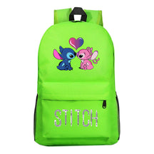 Interstellar Baby Stitch Printed Youth Student Backpack For Men And Women Casual Backpack