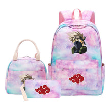 Naruto Girls School Bag Lunch Bag Three Piece Set Backpack Set