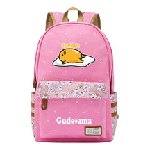 Egg Yolk Lazy Egg Teenage Girls Student Backpack Leisure Backpack