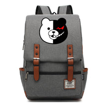 Printed Teenage Student Backpack For Men And Women With Casual Belt Buckle Classic Backpack