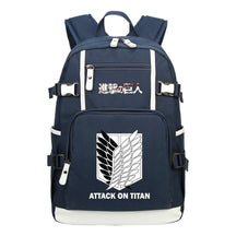 Giant Wings Of Cartoon And Anime Attack Student Backpacks, Men's And Women's Backpacks, Leisure Travel Backpacks