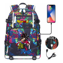 Fashionable Sun Wukong Usb Large Capacity Student Backpack For Leisure Travel Backpack