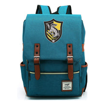 School Of Witchcraft And Wizardry Printed Youth Student School Bag Casual Belt Buckle Classic Backpack