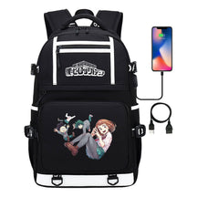 My Heroes Academy Usb Youth Student Backpack Men's And Women's Backpack Leisure Travel Backpack