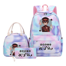 Student Girl Backpack Lunch Bag Three Piece Set Backpack Set
