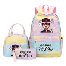 Student Girl Backpack Lunch Bag Three Piece Set Backpack Set