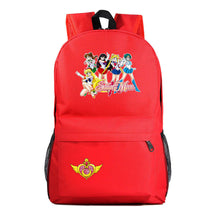 Anime Peripheral Beautiful Girl Warrior Youth Student Backpack For Men And Women Leisure Backpack