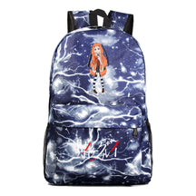 Manga Pass Crazy Gambling Abyss Printed Youth Student School Bag Men's And Women's Leisure Backpack