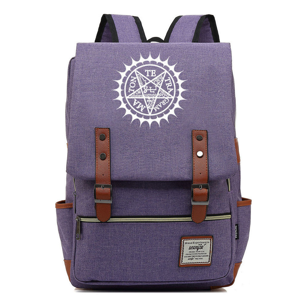 Youth Student Backpacks For Men And Women With Casual Belt Buckles And Backpacks