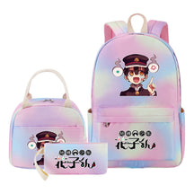 Student Girl Backpack Lunch Bag Three Piece Set Backpack Set