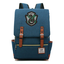School Of Witchcraft And Wizardry Printed Youth Student Backpack For Men And Women, Casual Belt Buckle, Classic Backpack