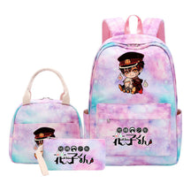 Student Girl Backpack Lunch Bag Three Piece Set Backpack Set