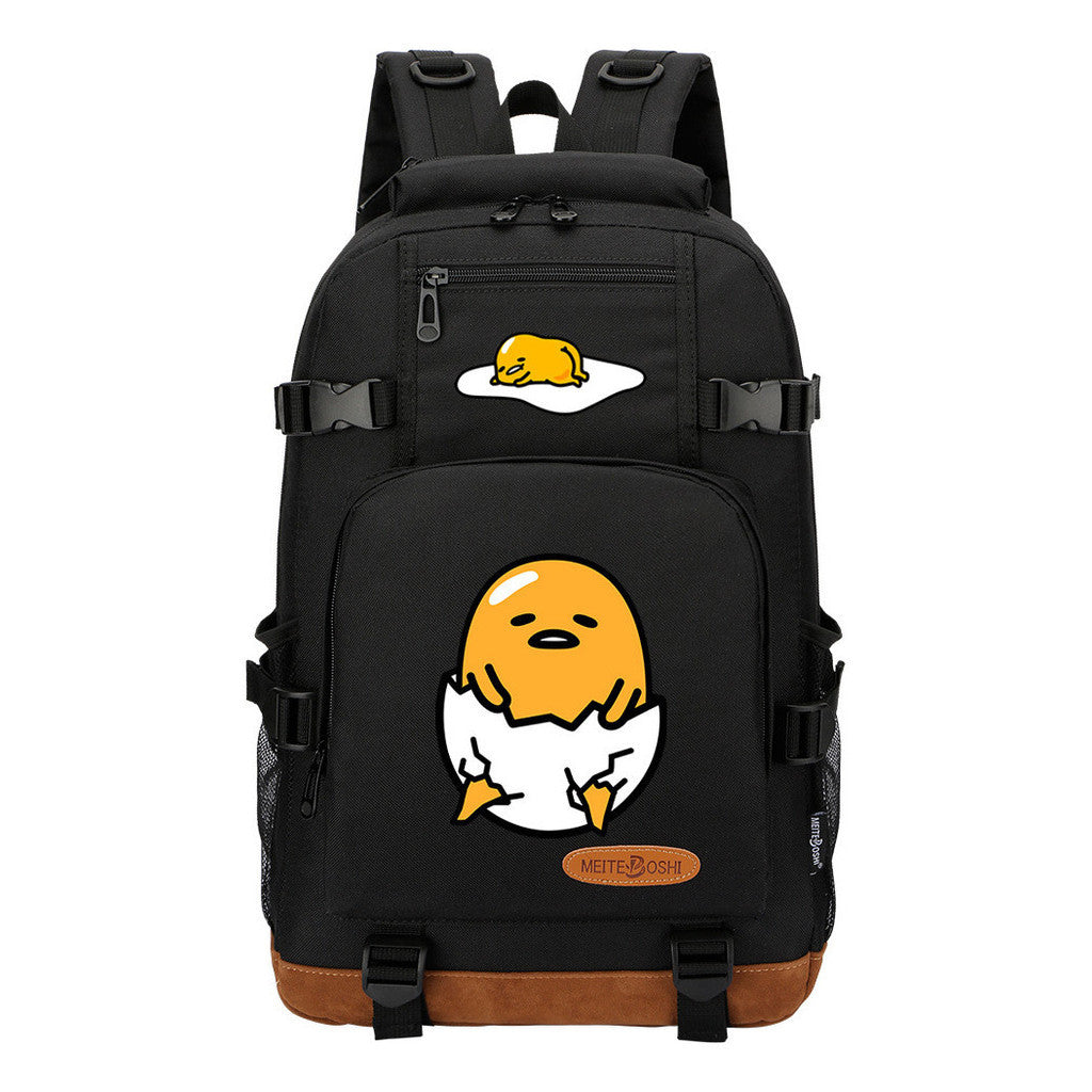 Egg Yolk Lazy Egg Youth Student Backpack Men's And Women's Backpack