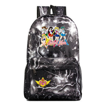 Anime Peripheral Beautiful Girl Warrior Youth Student Backpack For Men And Women Leisure Backpack