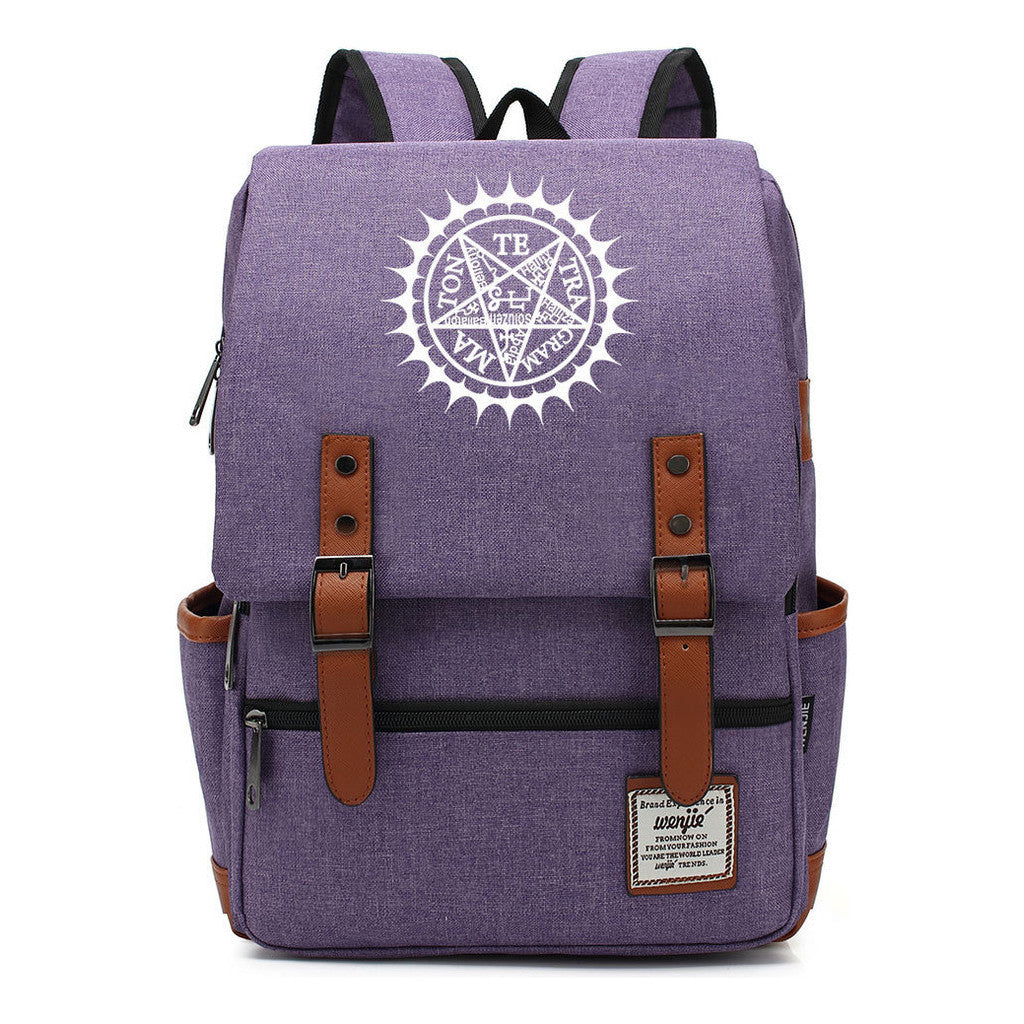Youth Student Backpacks For Men And Women With Casual Belt Buckles And Backpacks