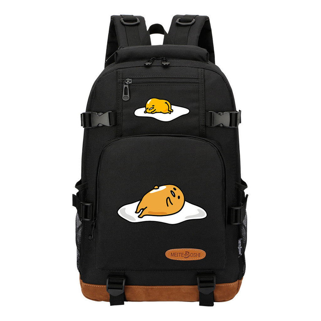 Egg Yolk Lazy Egg Youth Student Backpack Men's And Women's Backpack