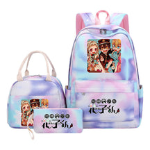 Student Girl Backpack Lunch Bag Three Piece Set Backpack Set