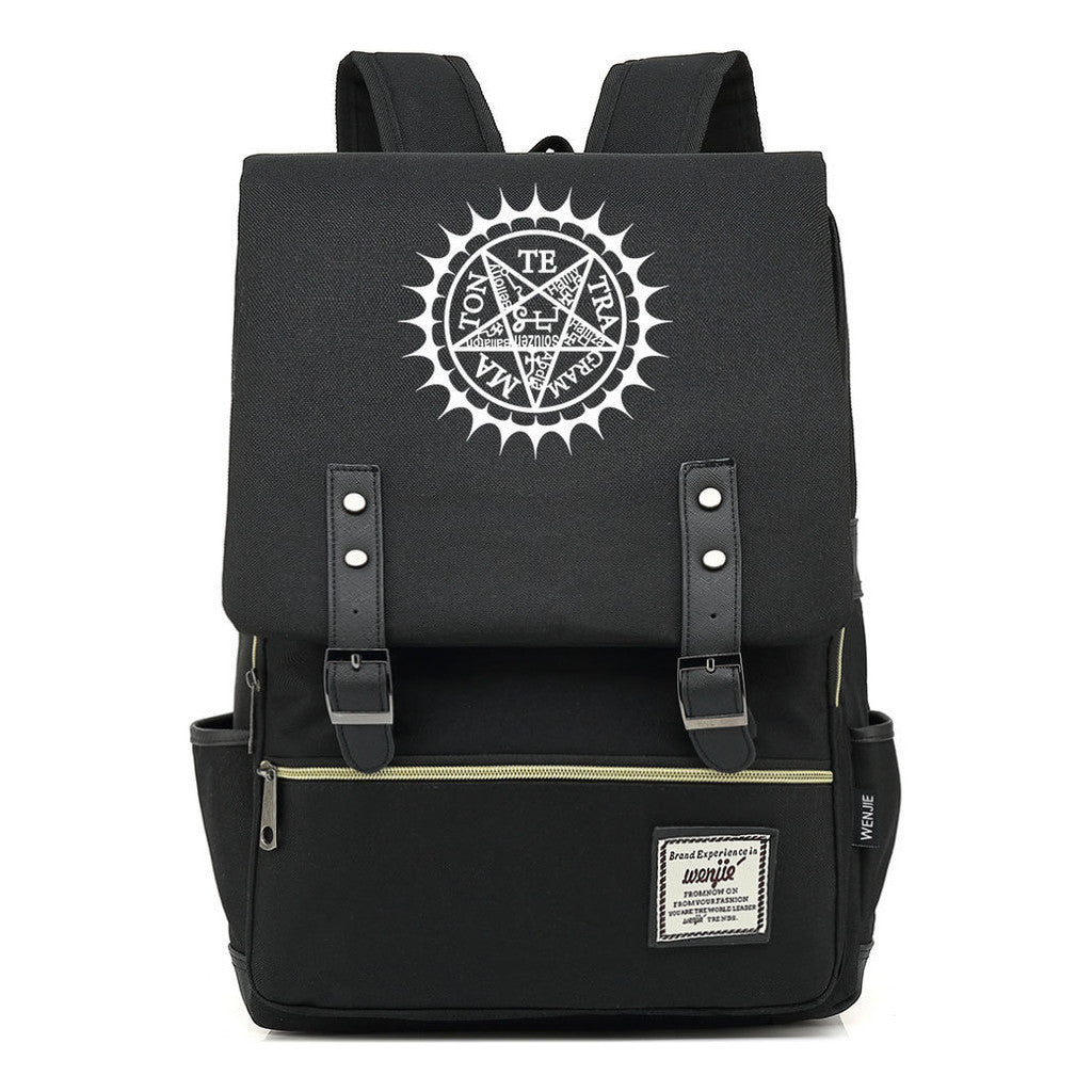 Youth Student Backpacks For Men And Women With Casual Belt Buckles And Backpacks