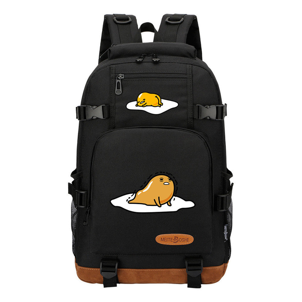 Egg Yolk Lazy Egg Youth Student Backpack Men's And Women's Backpack