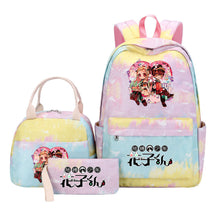 Student Girl Backpack Lunch Bag Three Piece Set Backpack Set