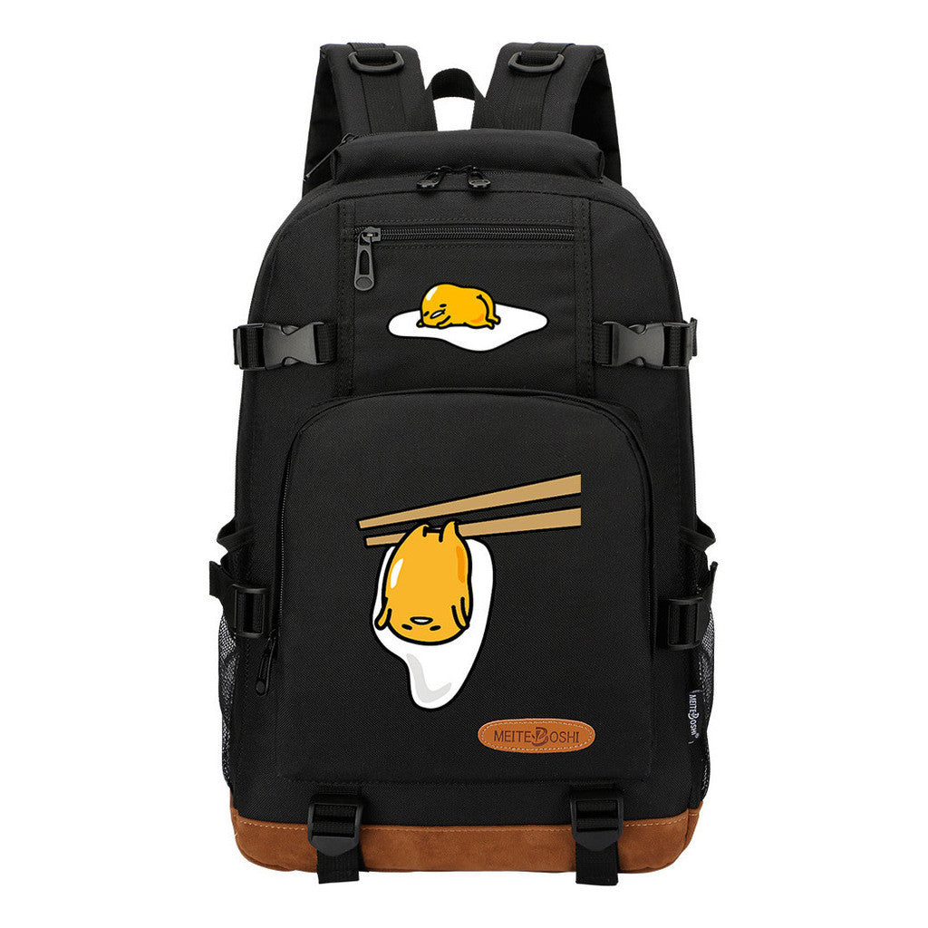 Egg Yolk Lazy Egg Youth Student Backpack Men's And Women's Backpack