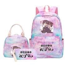 Student Girl Backpack Lunch Bag Three Piece Set Backpack Set
