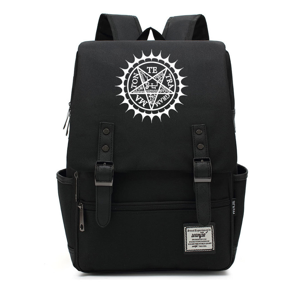 Youth Student Backpacks For Men And Women With Casual Belt Buckles And Backpacks