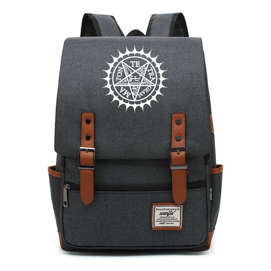 Youth Student Backpacks For Men And Women With Casual Belt Buckles And Backpacks