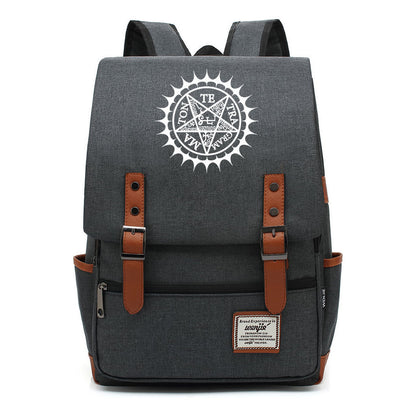 Youth Student Backpacks For Men And Women With Casual Belt Buckles And Backpacks