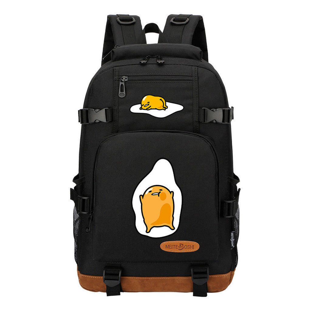 Egg Yolk Lazy Egg Youth Student Backpack Men's And Women's Backpack
